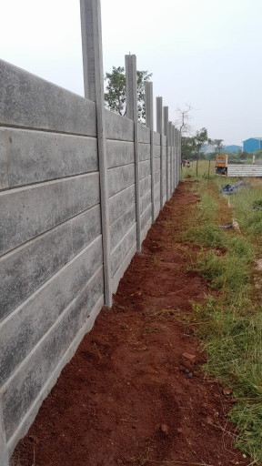 Prestressed Precast Readymade Compound Wall
