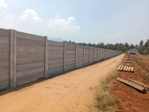 Prestressed Precast Readymade Compound Wall