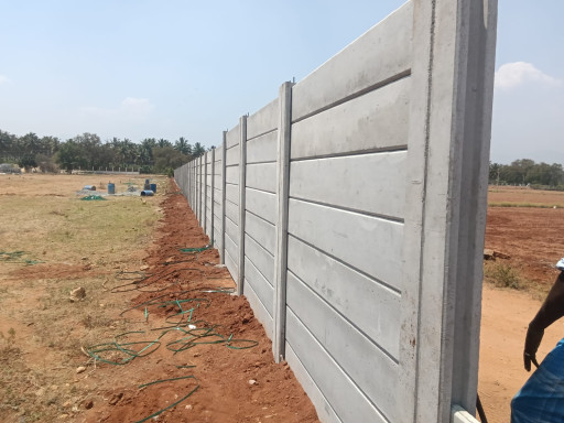 Prestressed Precast Readymade Compound Wall