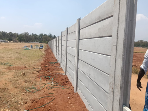 Prestressed Precast Readymade Compound Wall