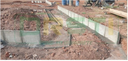 Concrete Kerb Stone - Half Battered