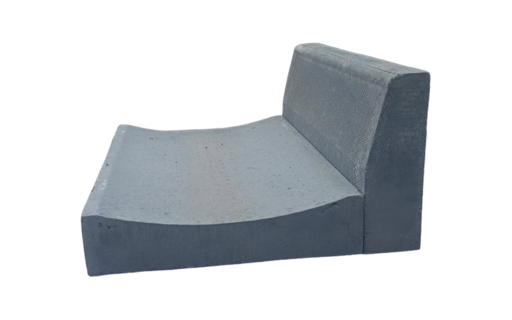 Precast Concrete Kerb Stones - Half Battered